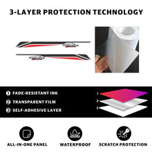 Load image into Gallery viewer, Racing Offroad Decal for Truck | Side decal for Pickup truck | Vinyl Graphic Sticker for Fords, BMW, Chevy