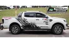 Load image into Gallery viewer, Tire Track Decals Kit for Truck - Side Decal for Pickup Truck Vinyl Graphics Decals for Truck - 036