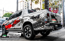 Load image into Gallery viewer, Tire Tracks Decals Kit for Truck - Side Decal for Pickup Truck Vinyl Graphics Decals for Truck - 008
