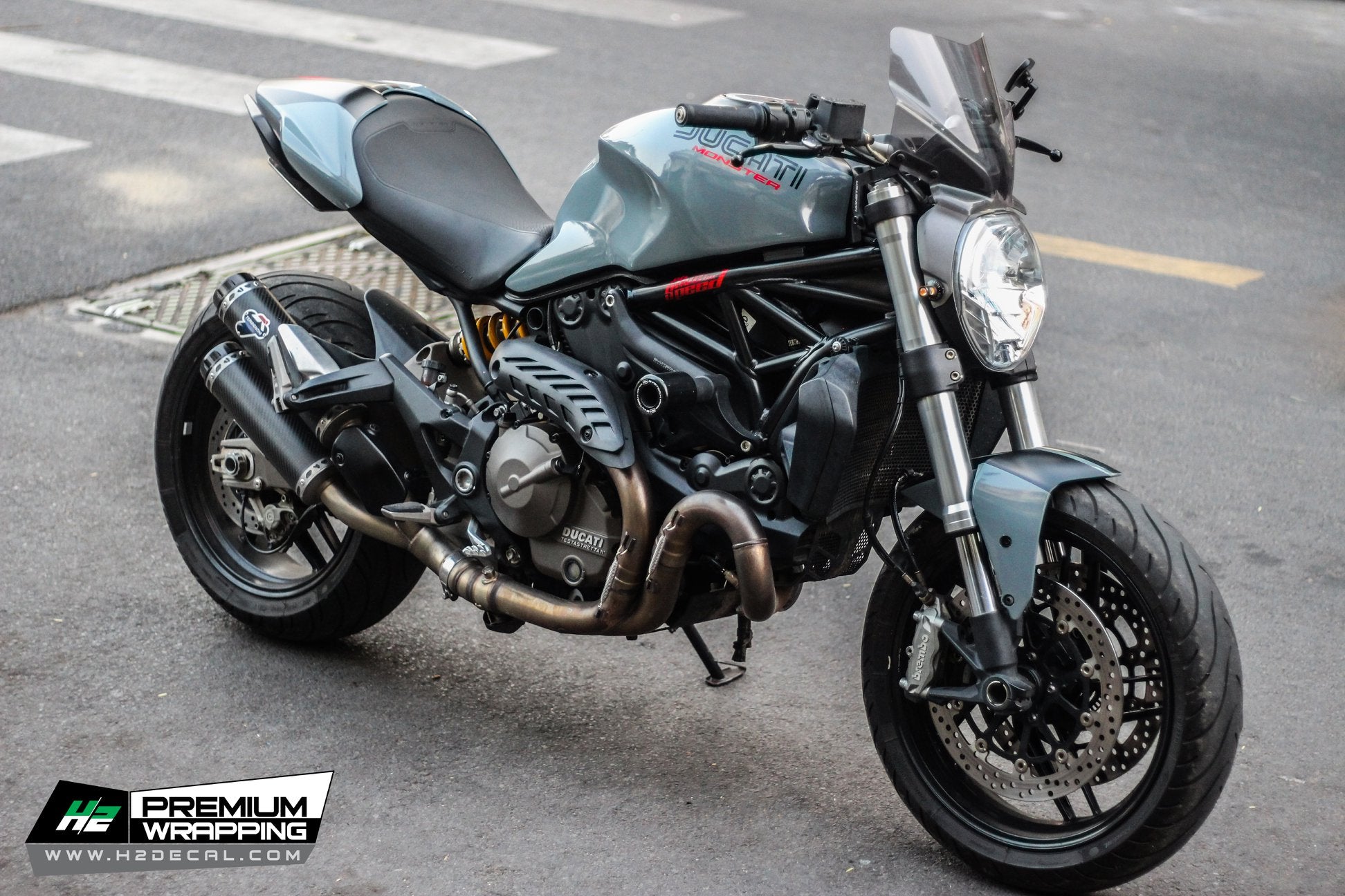 Ducati Monster 821 Stickers Kit 003 – H2 Stickers Worldwide