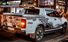 Load image into Gallery viewer, Tire Track Decals Kit for Truck - Bed Decal for Pickup Truck Vinyl Graphics Decals for Truck - 045