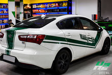 Load image into Gallery viewer, Car Side Decals - Vinyl Graphics Decals for Sedan - 018