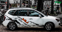 Load image into Gallery viewer, Car Side Decals - Vinyl Graphics Decals for Wagon - 001
