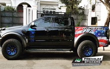 Load image into Gallery viewer, American Flag Decals Kit for Truck - Side Decal for Pickup Truck Vinyl Graphics Decals for Truck - 012