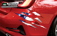 Load image into Gallery viewer, Car Mini Decals - American Flag Vinyl Graphics Mini Decals for Car - 001