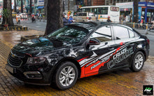 Load image into Gallery viewer, Car Side Decals - Vinyl Graphics Decals for Sedan - 006