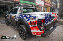 Load image into Gallery viewer, American Flag Decals Kit for Truck - Tailgate Decal for Pickup Truck Vinyl Graphics Decals for Truck - 031