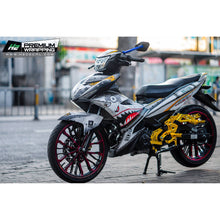Load image into Gallery viewer, Yamaha Exciter 150 (Y15ZR) Stickers Kit - 127 - H2 Stickers - Worldwide