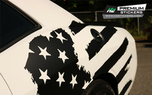 Load image into Gallery viewer, Car Side Decals - American Flag Vinyl Graphics Decals for Car - 001