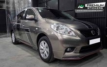 Load image into Gallery viewer, Car Side Decals - Vinyl Graphics Decals for Sedan - 016