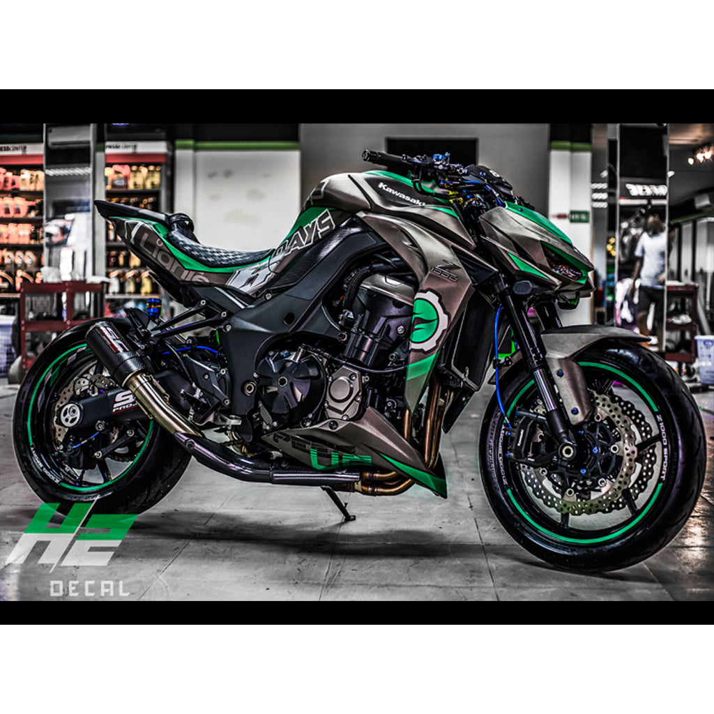 Kawasaki Z1000 Stickers Kit 014 – H2 Stickers Worldwide