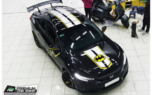 Load image into Gallery viewer, Car Side Decals - Vinyl Graphics Decals for Sedan - 001