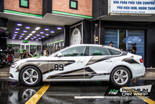 Load image into Gallery viewer, Car Side Decals - Vinyl Graphics Decals for Sedan - 015