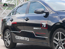 Load image into Gallery viewer, Car Side Decals - Vinyl Graphics Decals for Sedan - 019