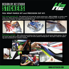 Load image into Gallery viewer, Honda CBR1000RR Stickers Kit - 011 - H2 Stickers - Worldwide
