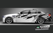 Load image into Gallery viewer, Car Side Decals - Vinyl Graphics Decals for Sedan - 032