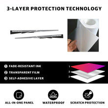 Load image into Gallery viewer, Limited edition stripes decal for car | Vinyl graphic decal for Dodge, Fords, Chevy, Pickup trucks