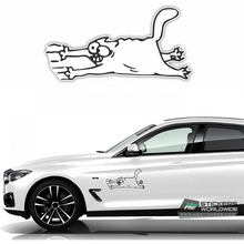 Load image into Gallery viewer, Scratch cat stickers for car | Funny sticker decal for Fords, BMW, Chevy

