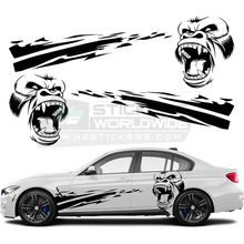 Load image into Gallery viewer, Animal car decals and stripes sticker | Side large decal for Fords, BMW, Chevy
