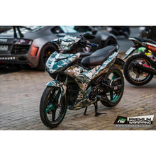 Load image into Gallery viewer, Yamaha Exciter 150 (Y15ZR) Stickers Kit - 117 - H2 Stickers - Worldwide