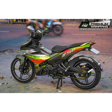 Load image into Gallery viewer, Yamaha Exciter 150 (Y15ZR) Stickers Kit - 107 - H2 Stickers - Worldwide