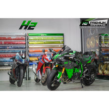 Load image into Gallery viewer, Kawasaki Ninja H2 Stickers Kit - 005 - H2 Stickers - Worldwide