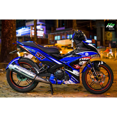 Yamaha Exciter 150 (Y15ZR) Stickers Kit - 099 - H2 Stickers - Worldwide