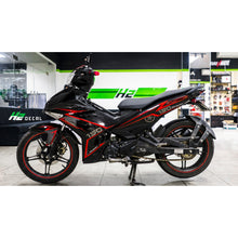 Load image into Gallery viewer, Yamaha Exciter 150 (Y15ZR) Stickers Kit - 121 - H2 Stickers - Worldwide
