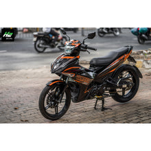 Load image into Gallery viewer, Yamaha Exciter 150 (Y15ZR) Stickers Kit - 110 - H2 Stickers - Worldwide