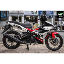 Load image into Gallery viewer, Yamaha Exciter 150 (Y15ZR) Stickers Kit - 116 - H2 Stickers - Worldwide