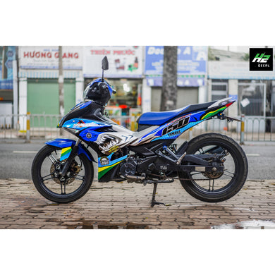 Yamaha Exciter 150 (Y15ZR) Stickers Kit - 119 - H2 Stickers - Worldwide