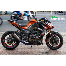 Load image into Gallery viewer, Kawasaki Z1000 Stickers Kit - 038 - H2 Stickers - Worldwide