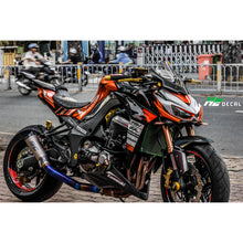 Load image into Gallery viewer, Kawasaki Z1000 Stickers Kit - 038 - H2 Stickers - Worldwide