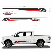 Load image into Gallery viewer, Racing Offroad Decal for Truck | Side decal for Pickup truck | Vinyl Graphic Sticker for Fords, BMW, Chevy
