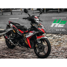 Load image into Gallery viewer, Yamaha Exciter 150 (Y15ZR) Stickers Kit - 024 - H2 Stickers - Worldwide