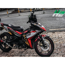 Load image into Gallery viewer, Yamaha Exciter 150 (Y15ZR) Stickers Kit - 024 - H2 Stickers - Worldwide