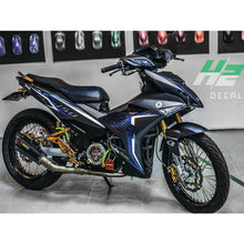 Load image into Gallery viewer, Yamaha Exciter 150 (Y15ZR) Stickers Kit - 027 - H2 Stickers - Worldwide
