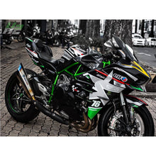 Load image into Gallery viewer, Kawasaki Ninja H2 Stickers Kit - 001 - H2 Stickers - Worldwide