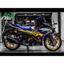 Load image into Gallery viewer, Yamaha Exciter 150 (Y15ZR) Stickers Kit - 062 - H2 Stickers - Worldwide
