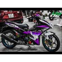 Load image into Gallery viewer, Yamaha Exciter 150 (Y15ZR) Stickers Kit - 060 - H2 Stickers - Worldwide