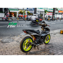 Load image into Gallery viewer, Yamaha Exciter 150 (Y15ZR) Stickers Kit - 073 - H2 Stickers - Worldwide