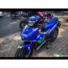 Load image into Gallery viewer, Yamaha Exciter 150 (Y15ZR) Stickers Kit - 075 - H2 Stickers - Worldwide