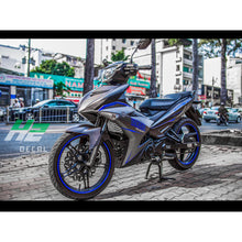 Load image into Gallery viewer, Yamaha Exciter 150 (Y15ZR) Stickers Kit - 080 - H2 Stickers - Worldwide