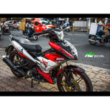 Load image into Gallery viewer, Yamaha Exciter 150 (Y15ZR) Stickers Kit - 081 - H2 Stickers - Worldwide