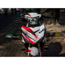 Load image into Gallery viewer, Yamaha Exciter 150 (Y15ZR) Stickers Kit - 092 - H2 Stickers - Worldwide