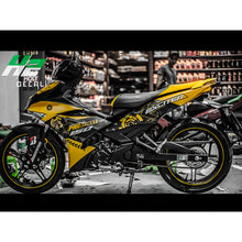 Load image into Gallery viewer, Yamaha Exciter 150 (Y15ZR) Stickers Kit - 040 - H2 Stickers - Worldwide