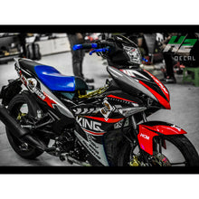 Load image into Gallery viewer, Yamaha Exciter 150 (Y15ZR) Stickers Kit - 041 - H2 Stickers - Worldwide