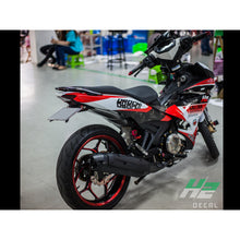 Load image into Gallery viewer, Yamaha Exciter 150 (Y15ZR) Stickers Kit - 052 - H2 Stickers - Worldwide