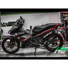 Load image into Gallery viewer, Yamaha Exciter 150 (Y15ZR) Stickers Kit - 054 - H2 Stickers - Worldwide