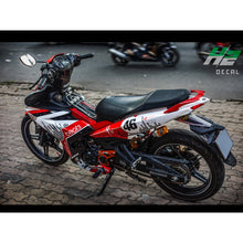 Load image into Gallery viewer, Yamaha Exciter 150 (Y15ZR) Stickers Kit - 057 - H2 Stickers - Worldwide